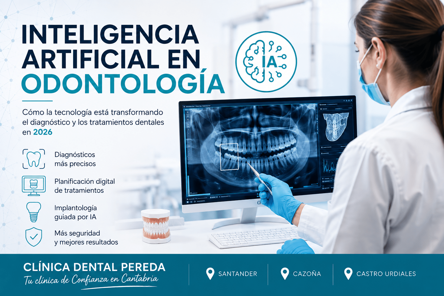 Inteligencia artificial en odontología: novedades y avances en 2026
